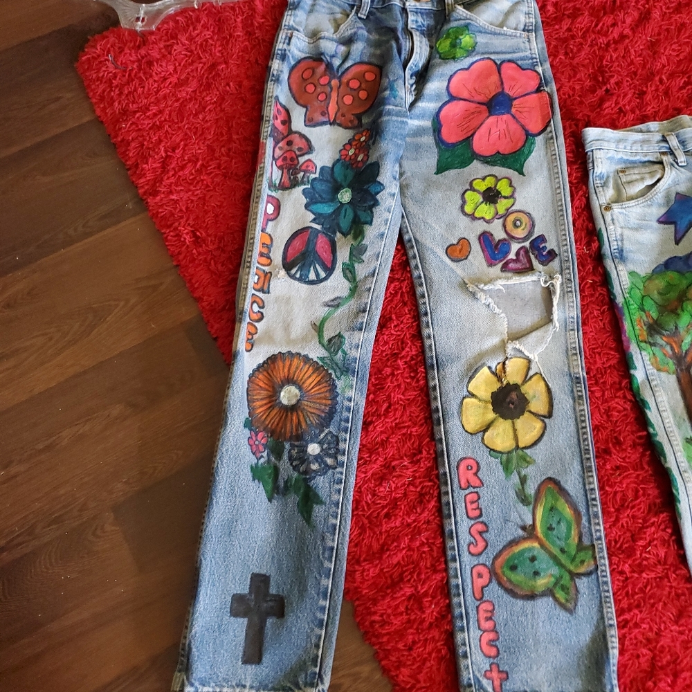 Hippie jeans